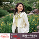 LAFUMA樂飛葉防曬外套女 戶外防紫外線防潑水薄荷曼波輕量夾克LFJA4BP64 杏仁白PW M (38) 165/84A