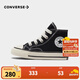 匡威（Converse）兒童帆布鞋寶寶高幫帆布鞋1970s經(jīng)典新款魔術(shù)貼男女童軟底童鞋 黑色(魔術(shù)貼) 25 【建議腳長(cháng)15.5cm】