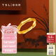謝瑞麟（TSL）黃金戒指婚嫁婚慶簡約竹節(jié)足金指環(huán)YQ941 約3.2g