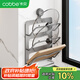 卡貝（cobbe）廚房鍋蓋架壁掛置物架吸盤免打孔放砧板菜板案板架掛架支架收納架