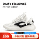 黛西法羅（Daisy Fellowes）【吳磊推薦】火箭001小香風(fēng)男女款耐磨面包鞋休閑運動(dòng)鞋 小香風(fēng)白【白鹿同款】 42