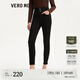 VEROMODA【加絨牛仔褲】女秋新款高腰明線(xiàn)設計薄九分小腳褲修身顯瘦 黑牛仔色 165/68A/M