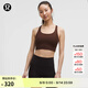 lululemon丨Energy 女士寬肩帶長(cháng)款運動(dòng)內衣 芯吸 LW2EBPA 熔巖棕 M