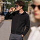 Mr.Bu布先生時(shí)尚機能風(fēng)夾克連帽外套2025秋冬新款通勤運動(dòng)秋裝KT16628 石墨黑 M (170)