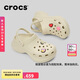 crocs卡駱馳檀健次同款小鯨魚洞洞鞋|206302 骨白色-2Y2 36/37(230mm)
