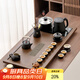 唐豐高檔茶具套裝家用全自動(dòng)燒水壺一體茶盤(pán)功夫茶臺茶壺茶杯泡茶整套 青云茶盤(pán)+重樓提梁14頭