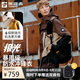 探路者沖鋒衣三合一劉昊然同款外套防風(fēng)防雨登山滑雪服男女 鹿棕色 XL