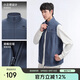 駱駝（CAMEL）戶(hù)外抓絨馬甲男立領(lǐng)防風(fēng)加絨保暖抗靜電搖粒絨沖鋒衣內膽女1302