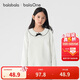 巴拉巴拉balaone女童長袖t恤兒童2025秋甜美娃娃領(lǐng)內(nèi)搭上衣萌208325100001