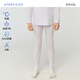 愛(ài)慕兒童（AIMER KIDS）奶皮衣男女孩秋衣秋褲 輕暖【5~15℃】女長(cháng)褲-芋紫 160
