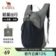 駱駝（CAMEL）戶外運(yùn)動(dòng)雙肩包騎行背包輕便可折疊跑步皮膚包男女登山旅游包