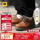 CAT卡特休閑皮鞋工裝鞋男鞋經(jīng)典款工作鞋P721418N3EMC25/18 淺棕色 40