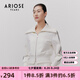 艾諾絲雅詩(shī)【商場(chǎng)同款】春秋新品通勤百搭舒適休閑大翻領(lǐng)短外套30121090 白色 L