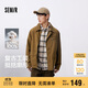 森馬（Semir）[純棉]夾克男巴恩風(fēng)工裝外套男燈芯絨夾克秋寬松上衣101524108201
