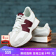 NEW BALANCE NB327官方休閑鞋女鞋秋冬復(fù)古增高鞋潮流百搭低幫輕便軟底運(yùn)動鞋 灰色/米白/酒紅 WS327KA 37 (腳長23.5cm)