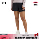 安德瑪（UNDERARMOUR）Launch Pro女子二合一跑步運(yùn)動(dòng)短褲1376759 黑色001 M