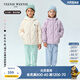 Teenie Weenie Kids【小吐司輕羽絨】小熊童裝24冬中性三防羽絨服 香草小吐司（象牙白) 150