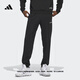adidas舒適加絨籃球運動褲男裝阿迪達斯官方HY2764 黑色 S