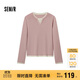 森馬（Semir）森馬毛衣女短款假兩件含羊毛針織衫24冬新款保暖內搭109724107015