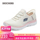 斯凱奇（Skechers）閃穿鞋女鞋秋季懶人一腳蹬健步鞋舒適軟底運動(dòng)跑步鞋150123