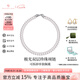 BEAUFINA珠寶 明星同款雙層淡水珍珠項鏈女極光小米珠串珠毛衣鏈全珠鏈 雙層淡水珍珠(4-5mm+6.3-7.3mm)