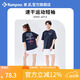 薰風(fēng)（KUMPOO）新款羽毛球服短袖 速干透氣中性男女同款熏風(fēng)休閑運(yùn)動(dòng)服KW-4013 藏青色 2XL