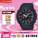 卡西歐（CASIO）手表女G-SHOCK運動學生電子日韓表女友七夕禮物GMA-S2100-1A
