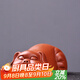 瓷牌茗茶具 創(chuàng  )意紫砂茶寵擺件可養生肖小豬茶盤(pán)茶臺茶玩茶道茶藝教師節禮物 朱泥（福運）幸福小豬茶寵