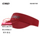 CEP運動(dòng)帽防曬空頂帽遮陽(yáng)帽跑步棒球網(wǎng)球帽輕薄透氣導汗鴨舌帽太陽(yáng)帽 2025新款 勃艮第紅 均碼