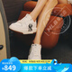 MLB官方男鞋女鞋 新款運動(dòng)鞋子NY洋基隊學(xué)長(cháng)鞋休閑鞋情侶小白鞋板鞋 紐約洋基隊/象牙色/拍大半碼 36.5 230