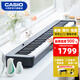 卡西歐（CASIO）CDPS110電鋼琴新手入門(mén)樂(lè)器88鍵重錘初學(xué)者便攜兒童成人電子鋼琴 CDP-S110官方標(biāo)配 黑色琴頭