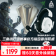 雷蛇（Razer）旋風(fēng)黑鯊V3 無(wú)線頭戴式電競(jìng)游戲耳機(jī)耳麥 三模 THX音效 可拆麥克風(fēng) 三角洲EQ調(diào)節(jié) CSGO 吃雞 白色