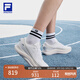 FILA 斐樂(lè )官方女鞋BOA CHEETAH 2路跑鞋2025夏季新款獵豹2跑步鞋 標準白-CD 37.5