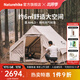 Naturehike挪客亙6.3棉布充氣帳篷 戶(hù)外露營(yíng)野營(yíng)野餐雙人加厚精致小屋大空間 流沙金