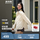 波司登（BOSIDENG）【反季】輕薄羽絨服女短款90絨襯衫領(lǐng)商務(wù)寬松顯瘦休閑保暖外套 【店長(cháng)推薦】奶油淺米7392 M 165/88A
