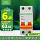 施耐德電氣 空氣開關(guān) 2P C40A 家用微型斷路器雙進雙出總閘 空開 EA9AN2C40R