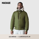MACKAGE男士 AUGUST?飛行員羽絨夾克帥氣隨性外套上衣 早秋新品 橄欖綠 40