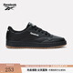 Reebok銳步官方24新款男女同款COURT 1000運動(dòng)復古休閑潮流板鞋 24FRC907U2GH0 黑色/中黃色 40.5 (26cm),US：8