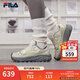 斐樂(lè )（FILA）楊冪同款官方女鞋TREK滿(mǎn)天星2代運動(dòng)鞋2025新款山系休閑老爹鞋 冬日白/霾綠色-WG 36