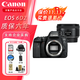 佳能（canon）EOS 6D2專(zhuān)業(yè)級高級全新 全畫(huà)幅機身套機單反照相機 單反相機 6D2+50 F1.8小痰盂定焦鏡頭