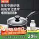美亞（MEYER）寶寶輔食小奶鍋不粘鍋煎鍋 嬰兒輔食鍋烹飪餐具18cm湯鍋+蓋子