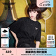 BOY LONDON【滿天星】春夏男女同款短袖漸變燙鉆印花時尚T恤N01107 黑色 M