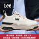 Lee男鞋新款潮流休閑鞋男士增高運(yùn)動(dòng)板鞋舒適鞋子潮鞋韓版增高面包鞋 卡其 42 【偏大/請(qǐng)拍小一碼】