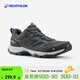 迪卡儂（DECATHLON）鞋登山鞋男戶(hù)外防滑透氣耐磨女運動(dòng)鞋低幫旅游徒步鞋ODS MH100 男款-黑灰色 43
