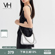 VANESSA HOGAN VH女包月亮斜挎包甜酷風(fēng)銀色腋下包高級(jí)感鏈條包單肩包七夕禮物 銀色
