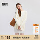 森馬（Semir）毛衣女冬季oversize小狗提花圓領軟糯毛衫慵懶風上衣101724107028
