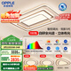 歐普（OPPLE）護(hù)眼全光譜吸頂燈客廳燈LED智能高亮簡約輕奢風(fēng)現(xiàn)代套餐6 包安裝