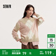 森馬（Semir）森柔|毛衣女冬菱形格撞色落肩圓領(lǐng)寬松套頭衫慵懶學(xué)院風(fēng)毛衫 紅咖色調00365 M