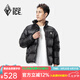 黑冰戶外登山徒步輕量羽絨服 男款800蓬鵝絨羽絨服 【老款清】 FAF8530黑色 L