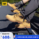 CAT卡特馬丁靴中幫大黃靴男士工裝鞋輕戶外防滑登山鞋P110973N3BDC25 黃色 42